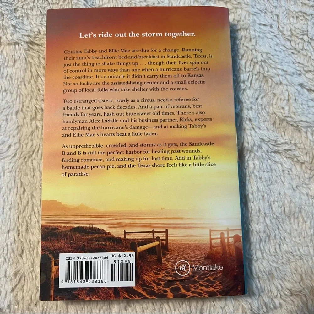 🌴The Sandcastle Hurricane by Carolyn Brown Paperback Book - Picture 3 of 4